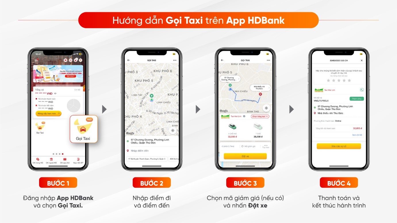 goi Taxi HdBank