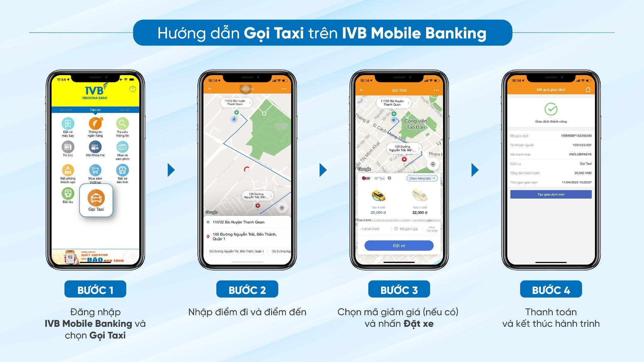 gọi taxi VNPAY