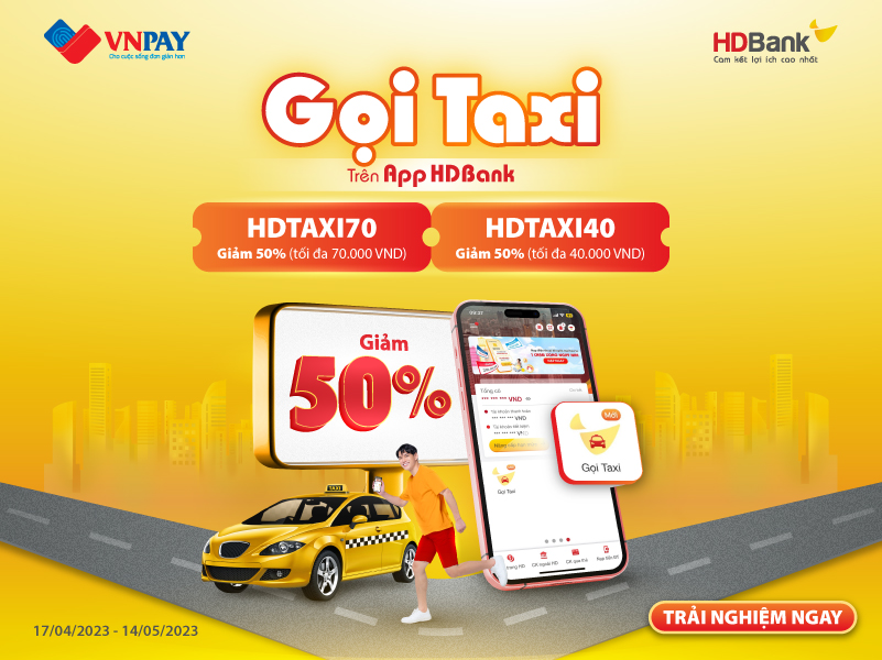 Gọi taxi HDBank