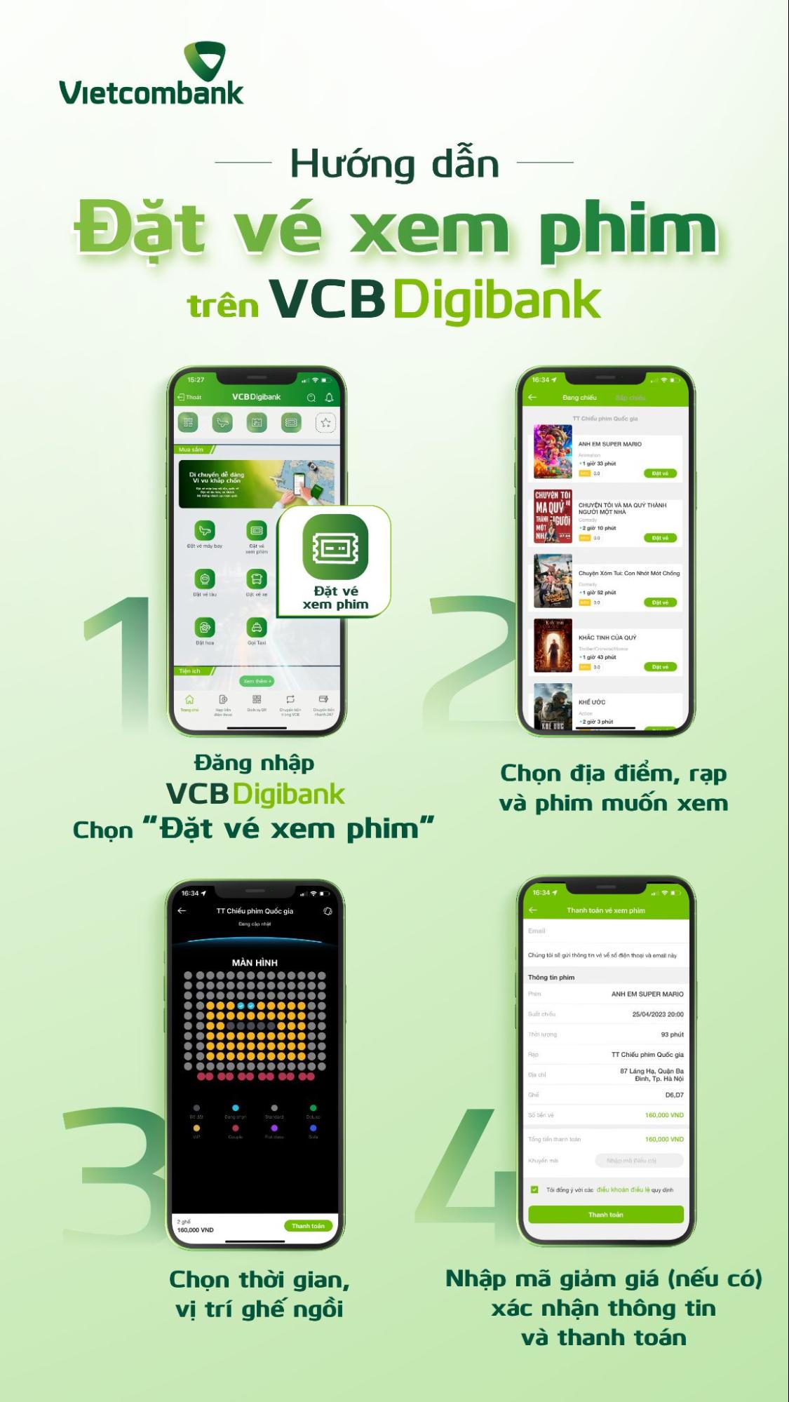 đặt vé xem phim Lotte Gò Vấp