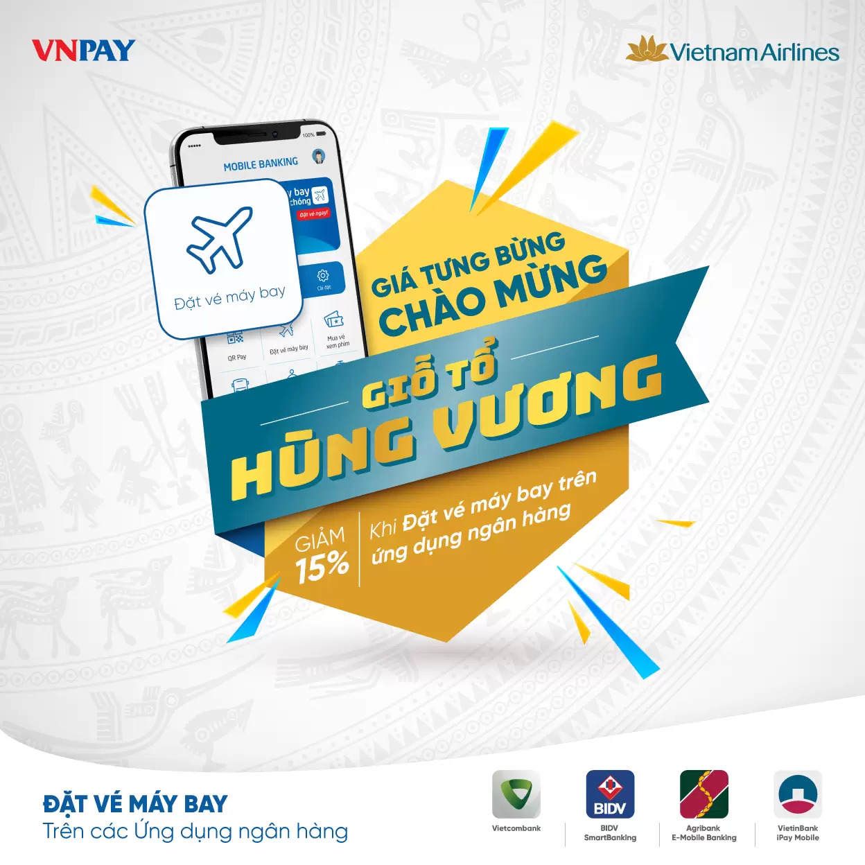 Giảm 15% giá vé Vietnam Airlines