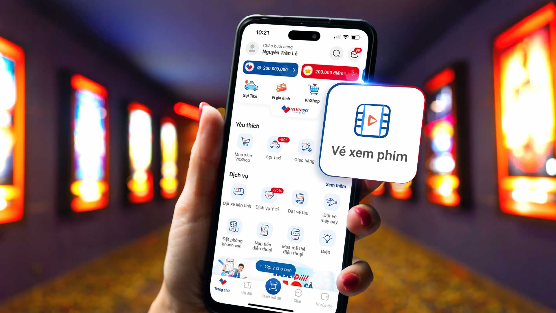 Đặt vé xem phim Lotte Bắc Ninh