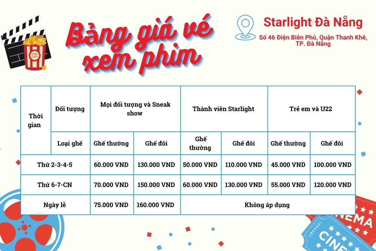 vé xem phim starlight