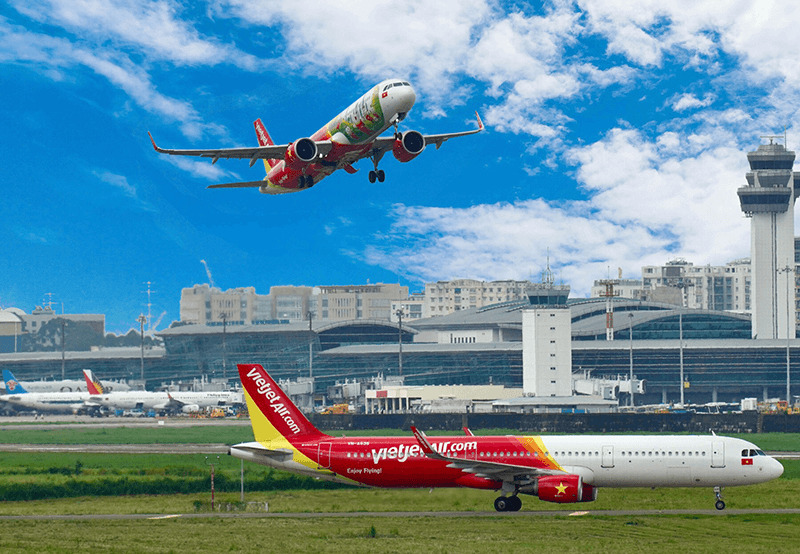 giá vé máy bay hàn việt vietjet