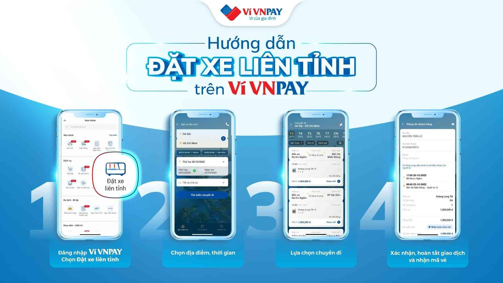 đổi vé xe phương trang