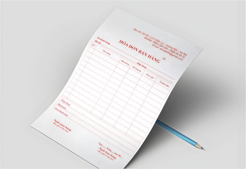 H&oacute;a đơn giấy được lưu trữ dưới dạng vật l&yacute; v&agrave; cần được bảo quản cẩn thận để tr&aacute;nh hư hỏng (Nguồn: Internet)