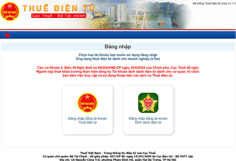 Ký số và nộp hồ sơ quyết toán thuế thu nhập doanh nghiệp trực tuyến qua Cổng Thuế điện tử của Tổng cục Thuế