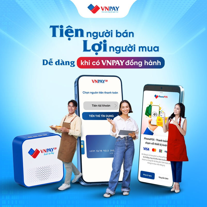 VNPAY cung cấp các giải pháp thanh toán số toàn diện cho doanh nghiệp và hộ kinh doanh