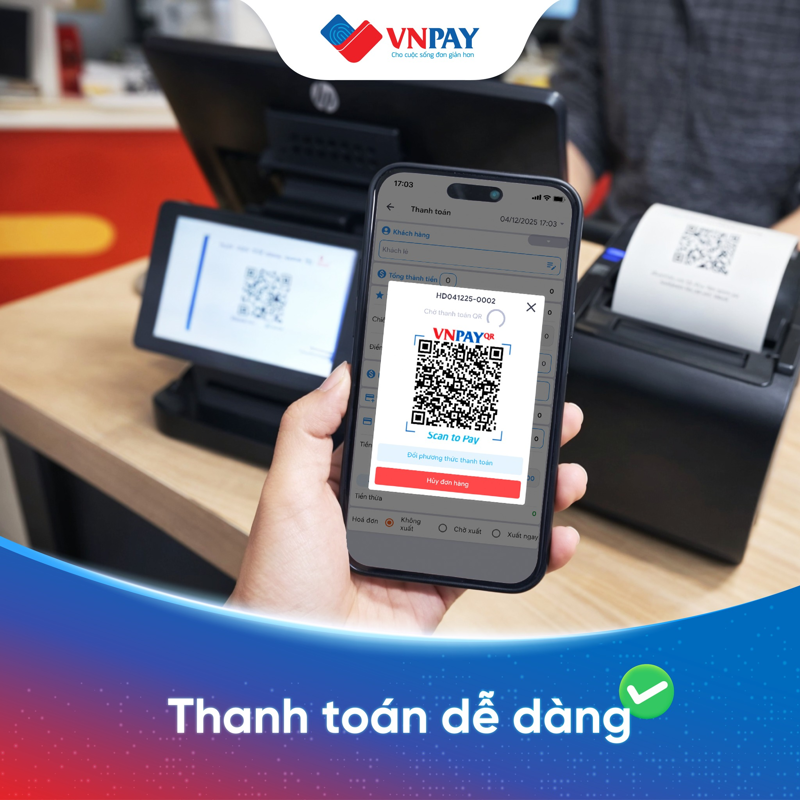QR thanh toán giúp cửa hàng và doanh nghiệp chấp nhận thanh toán nhanh chóng, đồng thời hỗ trợ quản lý giao dịch hiệu quả hơn